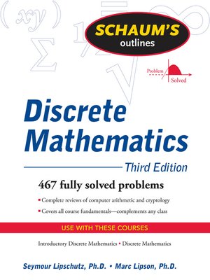 cover image of Discrete Mathematics, Revised